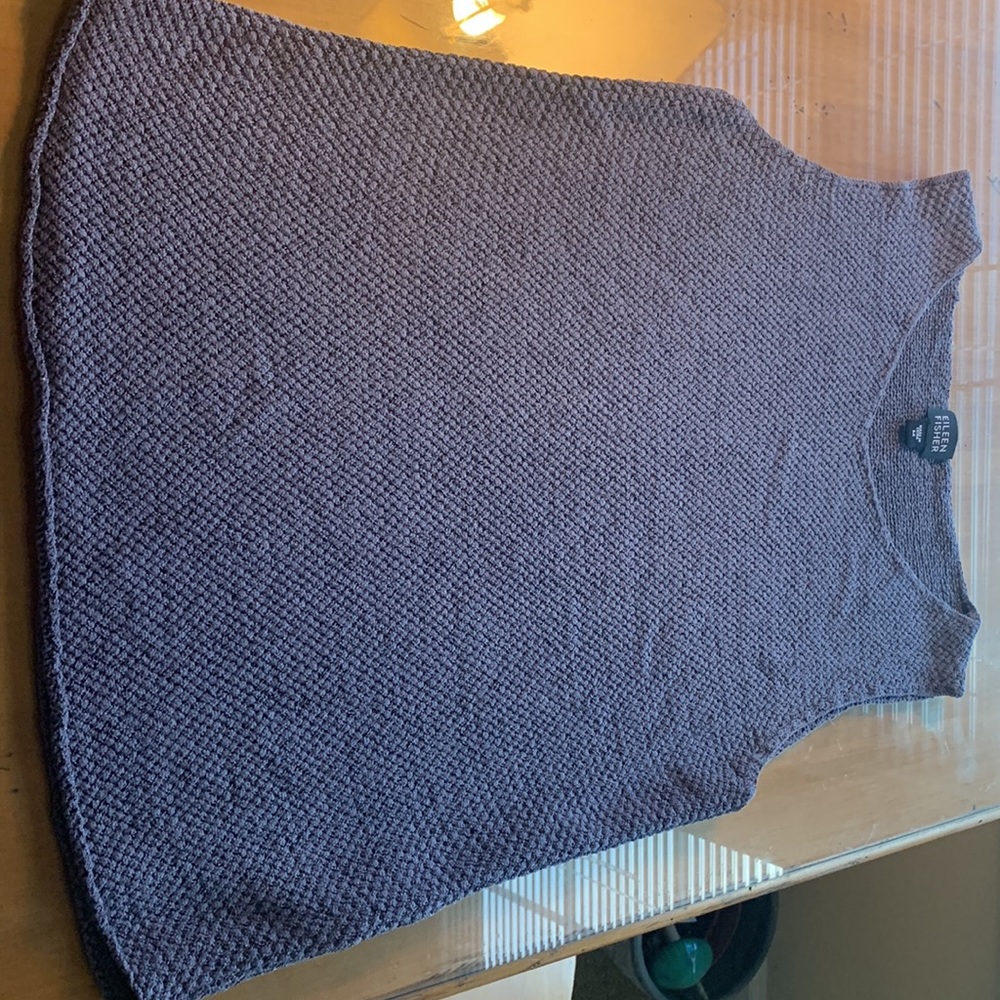 Eileen Fisher silk and nylon tank top - Picture 2 of 4